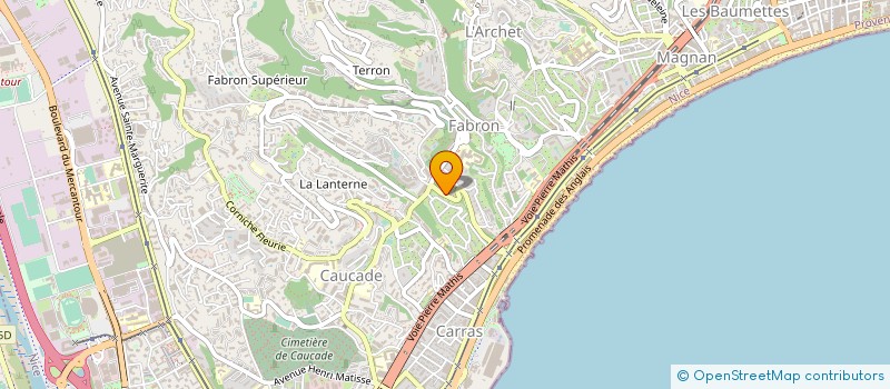 localisation de l'entreprise GPI à NICE