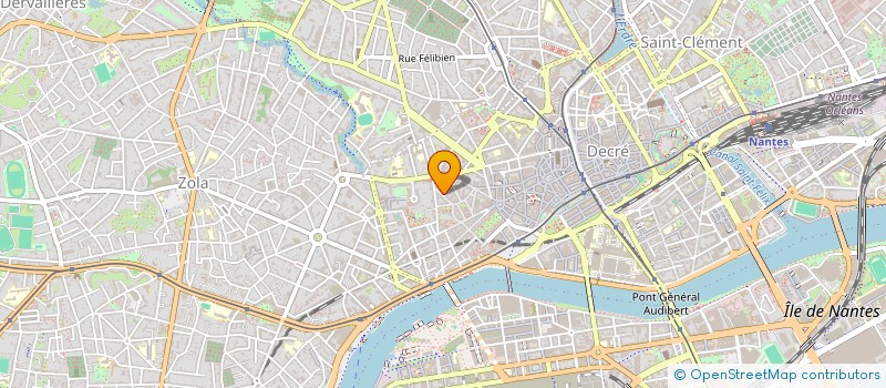 localisation de l'entreprise GPI à NANTES