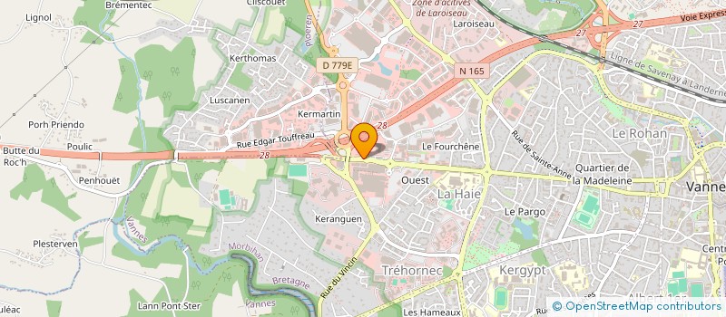 localisation de l'entreprise GPI à VANNES