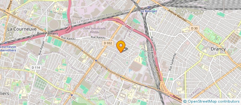 localisation de l'entreprise GPI à DRANCY