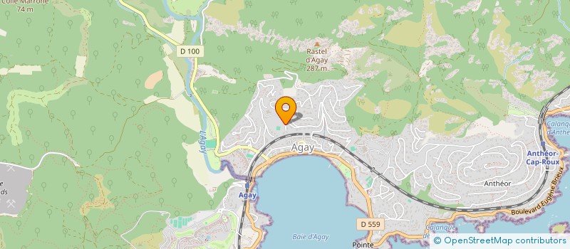 localisation de l'entreprise GPI CONSULT  SAINT-RAPHAEL