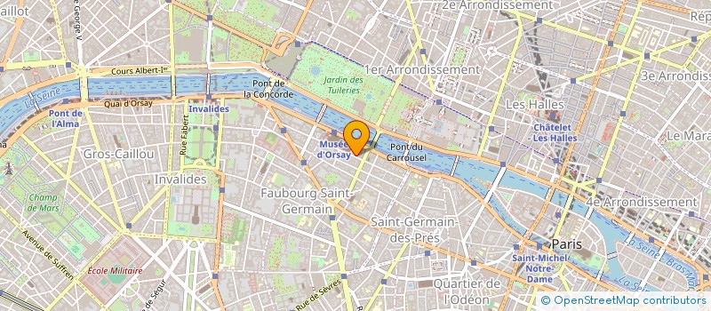 localisation de l'entreprise GPI FONDS 1  PARIS
