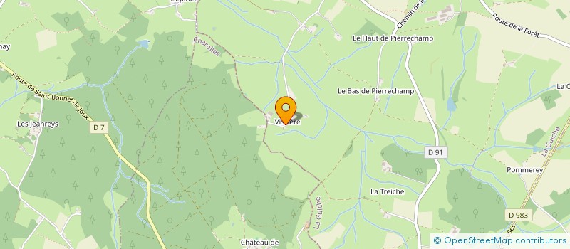 localisation de l'entreprise GPI HOLDING  LA GUICHE