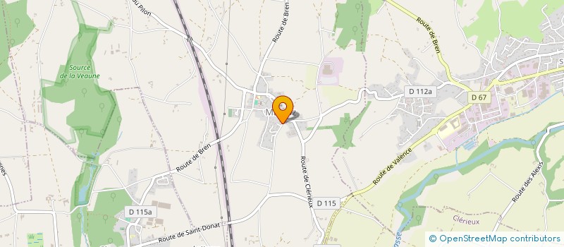 localisation de l'entreprise GPI PROTECTION INCENDIE  MARSAZ