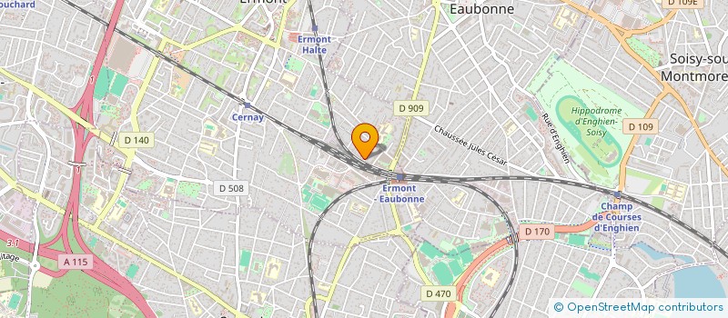 localisation de l'entreprise GPI SECURITY  ERMONT