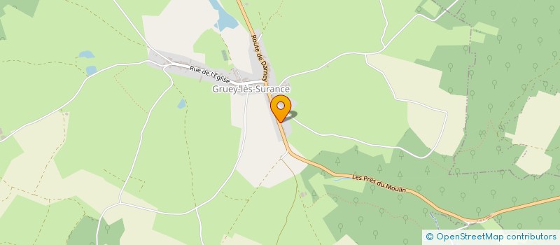 localisation de l'entreprise GPIMMO  GRUEY-LES-SURANCE