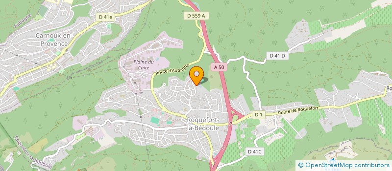 localisation de l'entreprise GPJ BARTAVELLES  ROQUEFORT-LA-BEDOULE