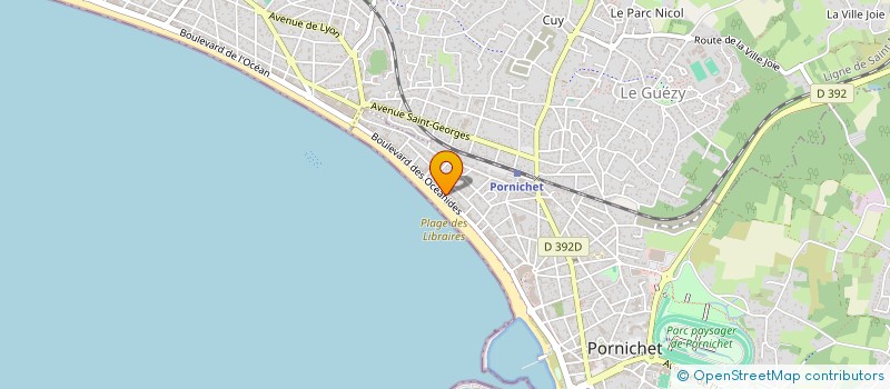 localisation de l'entreprise GPL à PORNICHET