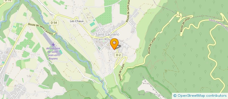 localisation de l'entreprise GPL  SAINT-NAZAIRE-EN-ROYANS