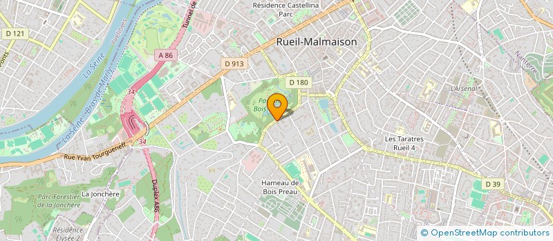localisation de l'entreprise GPL HOLDING à RUEIL-MALMAISON
