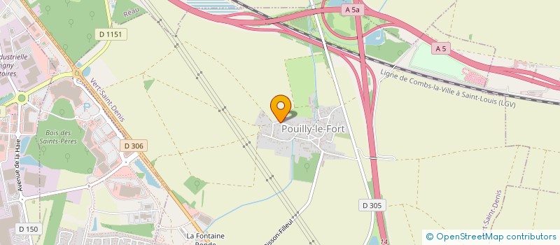 localisation de l'entreprise GPLA  VERT-SAINT-DENIS