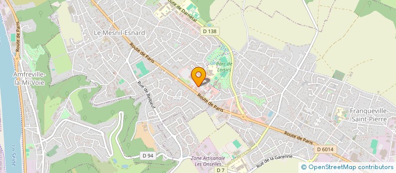 localisation de l'entreprise GPLAT  LE MESNIL-ESNARD