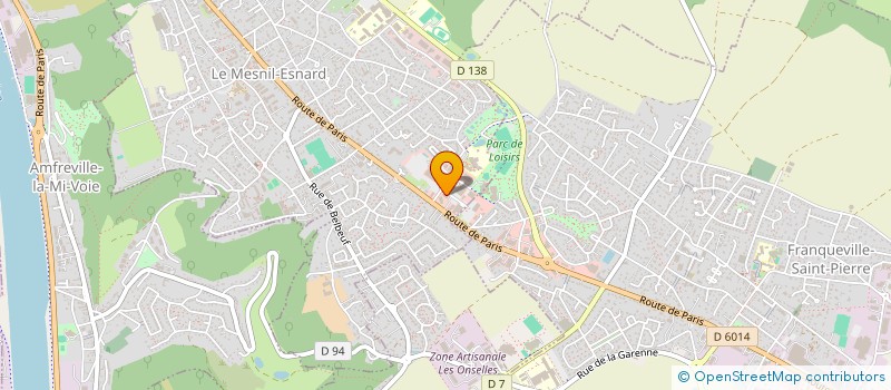 localisation de l'entreprise GPLAT  LE MESNIL-ESNARD