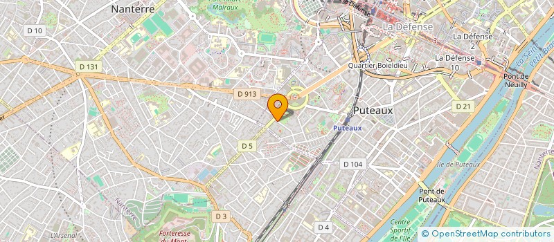 localisation de l'entreprise GPLOC  PUTEAUX