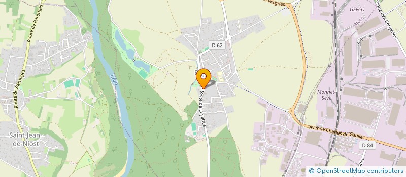 localisation de l'entreprise GPLX PATRIMOINE  BLYES