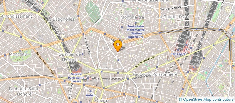 localisation de l'entreprise GPM  PARIS