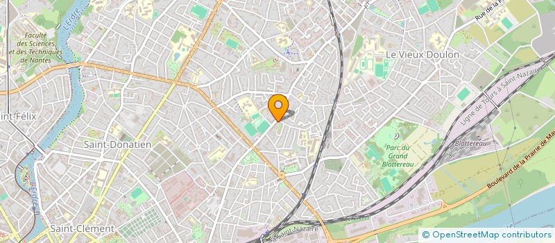 localisation de l'entreprise GPM à NANTES