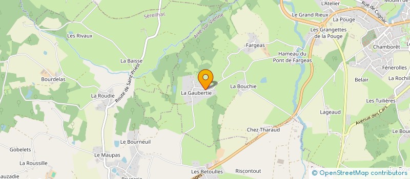 localisation de l'entreprise GPM DIFFUSION à AIXE-SUR-VIENNE