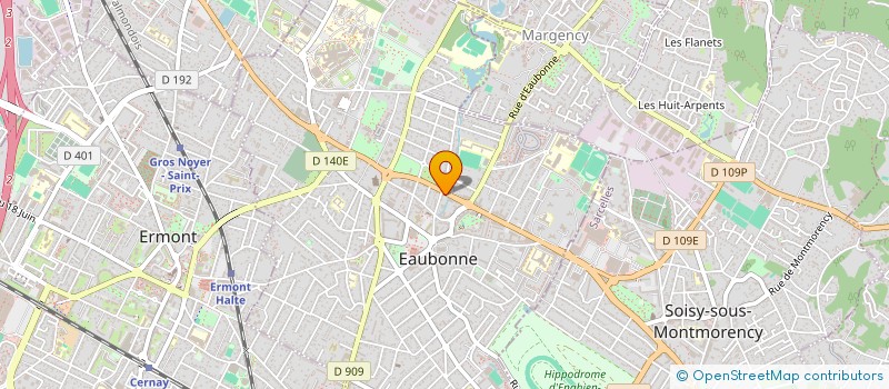 localisation de l'entreprise GPM DU VAL D'OISE à EAUBONNE