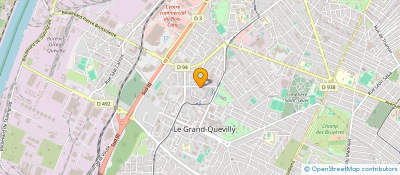 localisation de l'entreprise GPM EURE ET SEINE MARITIME  LE GRAND-QUEVILLY