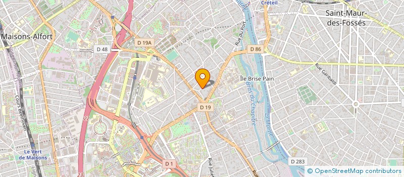 localisation de l'entreprise GPM IDF EST  PARIS