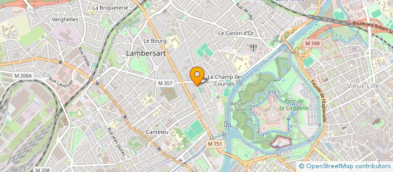localisation de l'entreprise GPM INVESTISSEMENTS à LAMBERSART