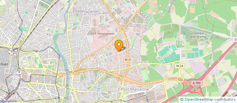 localisation de l'entreprise GPM LANGUEDOC ROUSSILLON à MONTPELLIER