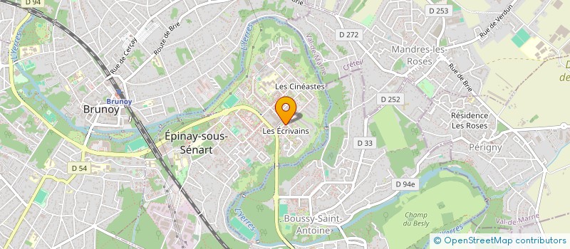 localisation de l'entreprise GPM LOC  EPINAY-SOUS-SENART