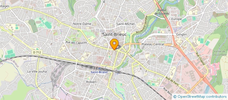 localisation de l'entreprise GPM MUTUELLE MEDICALE DES COTES-D ARMOR à PLELO