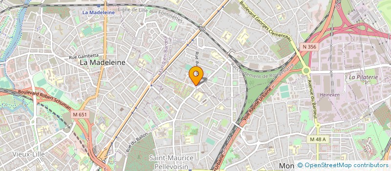 localisation de l'entreprise GPM PAS- DE- CALAIS à LILLE