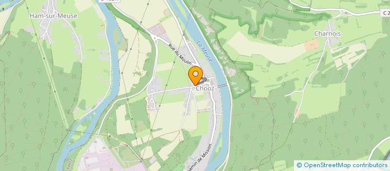 localisation de l'entreprise GPM SIGN'  CHOOZ