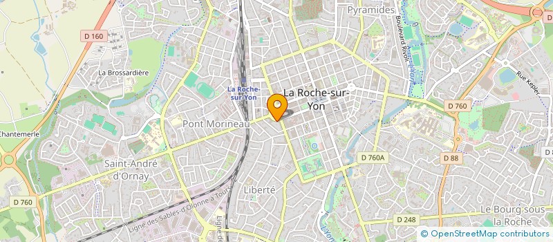 localisation de l'entreprise GPM VENDEE à NESMY
