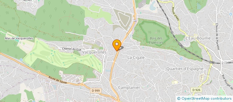 localisation de l'entreprise GPMAP  NIMES