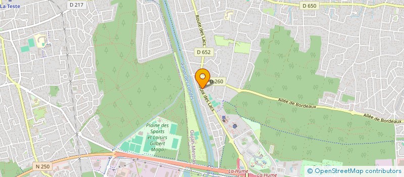 localisation de l'entreprise GPMMA  GUJAN-MESTRAS