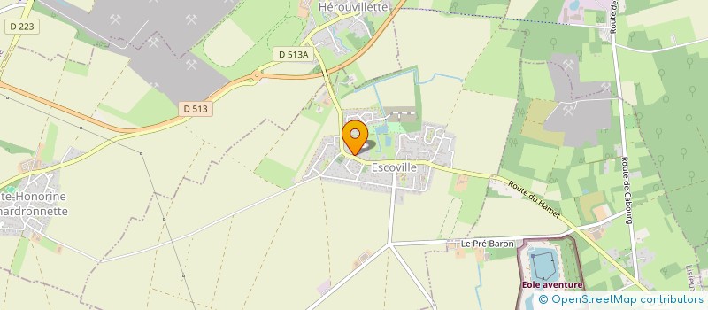 localisation de l'entreprise GPMO  ESCOVILLE