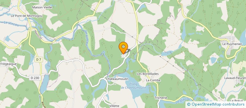 localisation de l'entreprise GPMO à SAINT-PARDOUX-LE-LAC