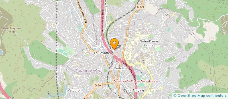 localisation de l'entreprise GPMT EMPLOYEURS INSP TECHN DES VEHICULES à MARSEILLE