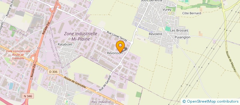 localisation de l'entreprise GPO  LYON