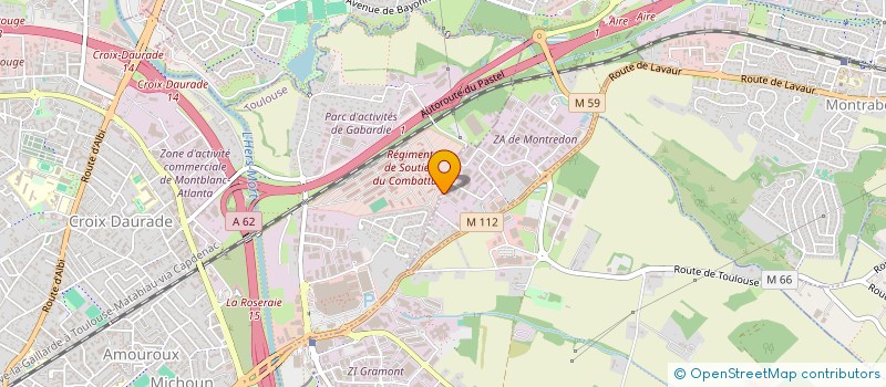 localisation de l'entreprise GPOSE à L'UNION