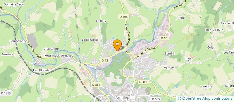 localisation de l'entreprise GPP INVEST  SAINT-JEAN-LA-BUSSIERE