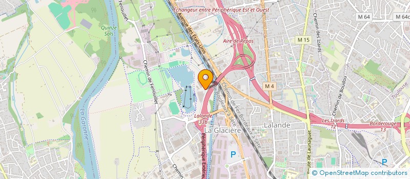 localisation de l'entreprise GPPS à TOULOUSE