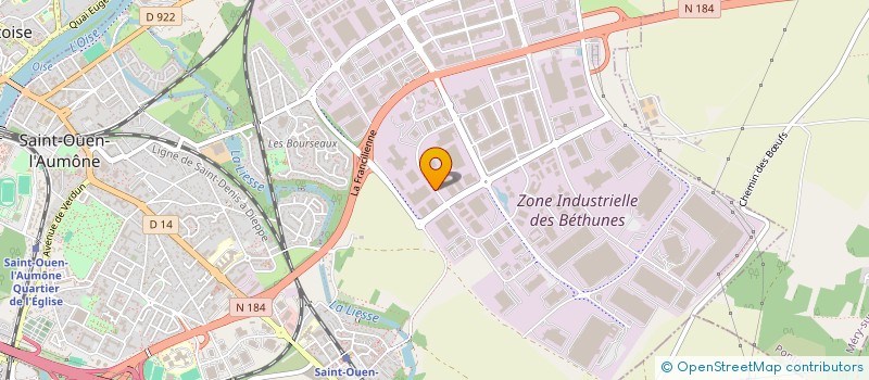 localisation de l'entreprise GPR à SAINT-OUEN-L'AUMONE