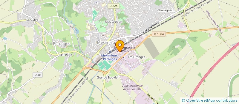 localisation de l'entreprise GPR à MEXIMIEUX