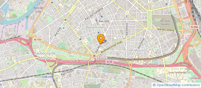 localisation de l'entreprise GPR ASS PRODUCT AMENAG REHABILIT DEPANNA à LILLE