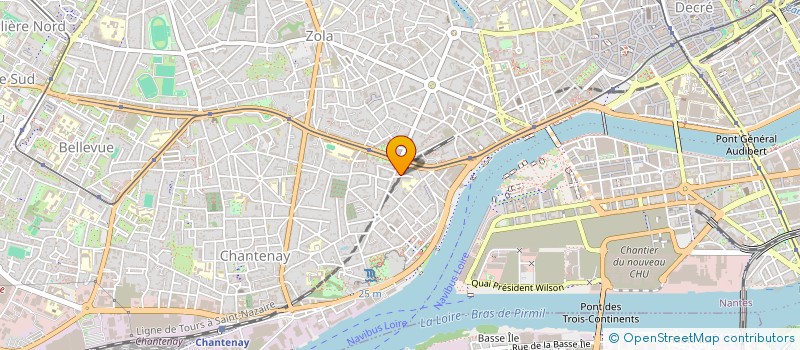 localisation de l'entreprise GPR OUEST à NANTES