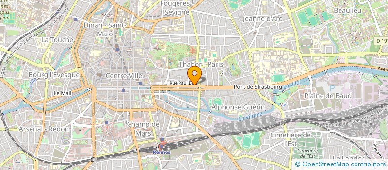localisation de l'entreprise GPR SELECTION à RENNES