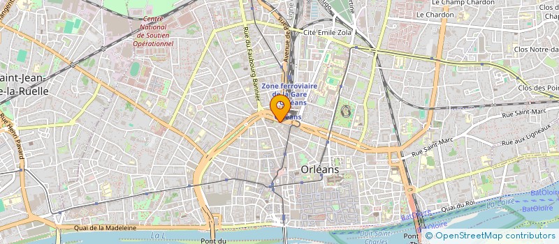 localisation de l'entreprise GPRH SERVICES à ORLEANS