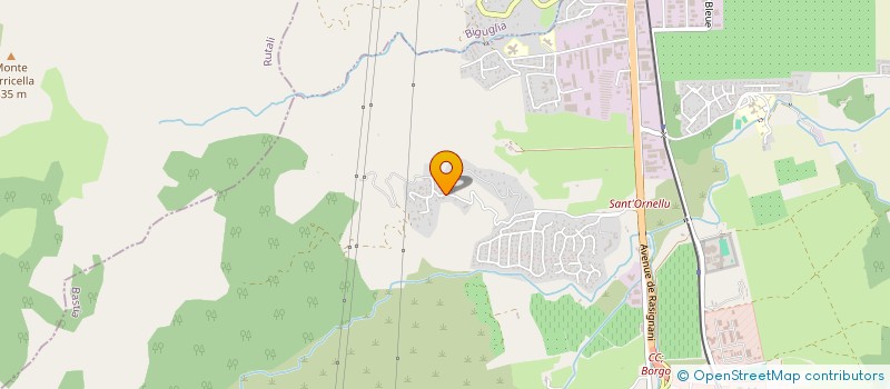 localisation de l'entreprise GPS à BORGO