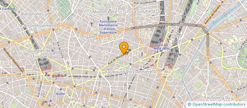 localisation de l'entreprise GPS ENSEIGNES à PARIS