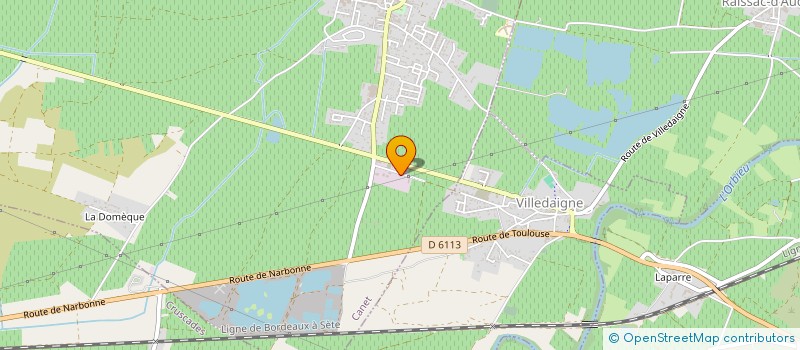 localisation de l'entreprise GPS EXPRESS à CANET